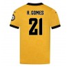 Wolves Rodrigo Gomes #21 Hjemmedrakt 2025-26 Kortermet